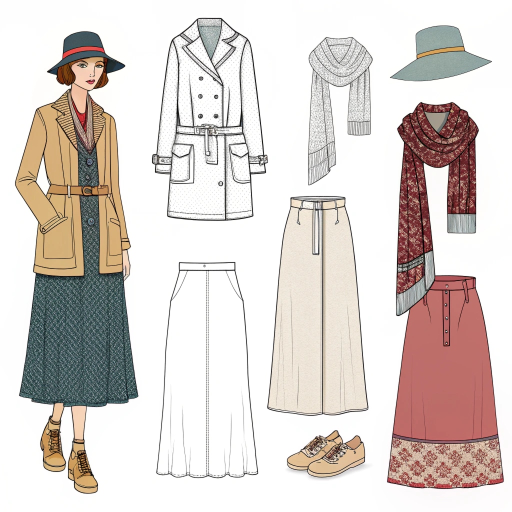 Fashion design concept development process